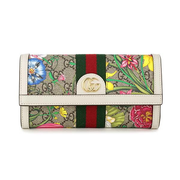 並行輸入 グッチ 長財布 ベージュ GUCCI 523153 92YBC 9759 爆買