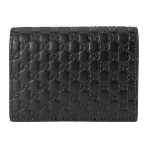 GUCCI（グッチ） 並行輸入 2つ折り財布 マイクロ シマ 510318 BMJ1G