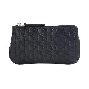 【現行品】極美品 グッチ GUCCI ロゴ ケース 小銭入れ ブラック Brandol / GUCCI グッチ 小銭入れ シグネチャー レザー