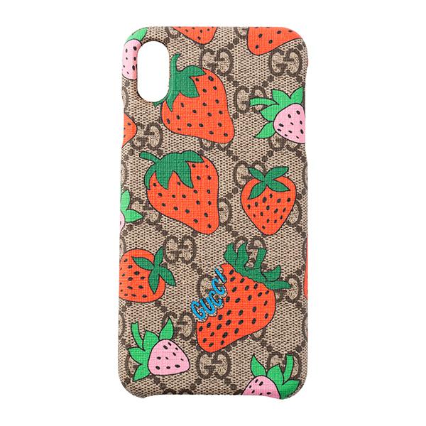 並行輸入 グッチ iPhoneXS Max ケース ベージュ系 GUCCI 587680 G3E0T...