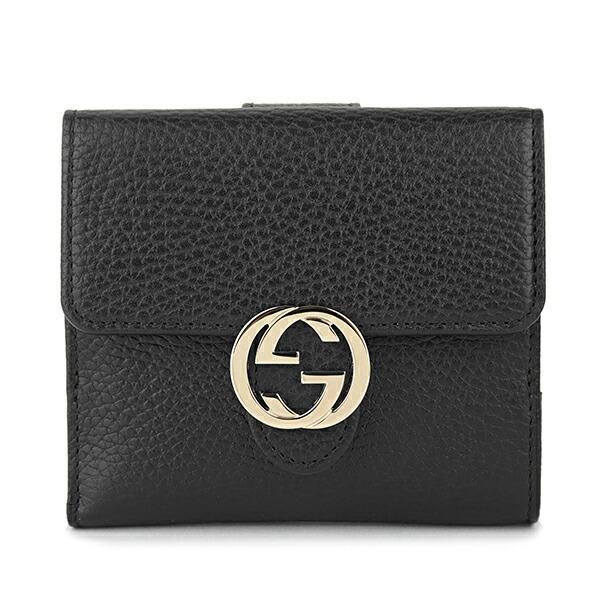 並行輸入 グッチ 2つ折り財布 GUCCI ダラーカーフ 615525 CAO0G 1000ユニセッ...