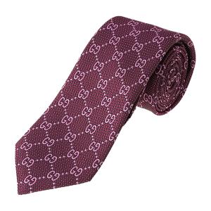 並行輸入 グッチ ネクタイ パープル 紫 GUCCI 408865 4E002 5272