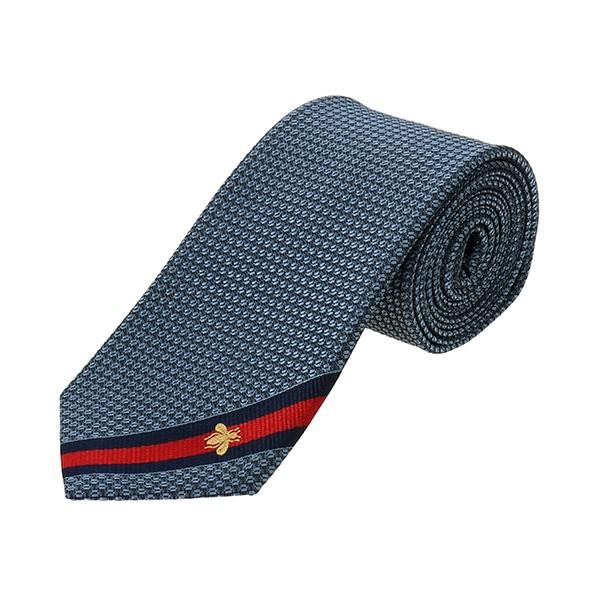 並行輸入 グッチ ネクタイ GUCCI ビーウェブ付き シルク タイ 456510 4E002 47...