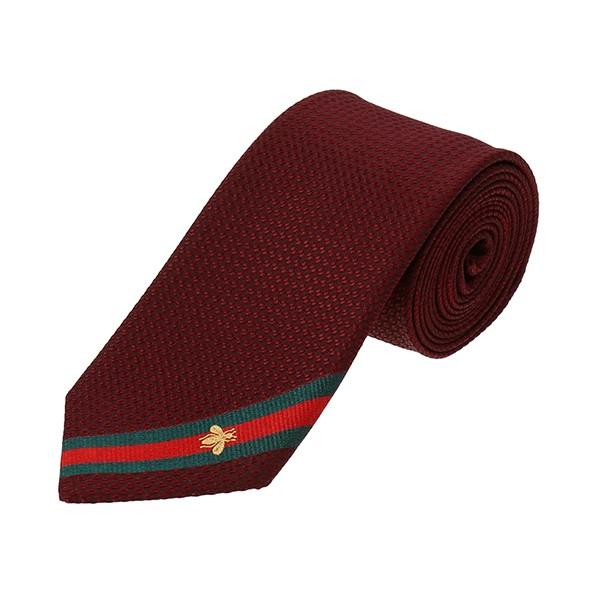 並行輸入 グッチ ネクタイ GUCCI ビーウェブ付き シルク タイ 456510 4E002 62...