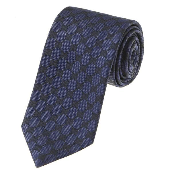 並行輸入 グッチ ネクタイ GUCCI  456522 4000メンズ ネイビー 紺