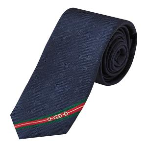 GUCCI 20SS エンブロイダリー ウール ニット タイ ネクタイ GUCCI 20SS エンブロイダリー ウール ニット タイ ネクタイ