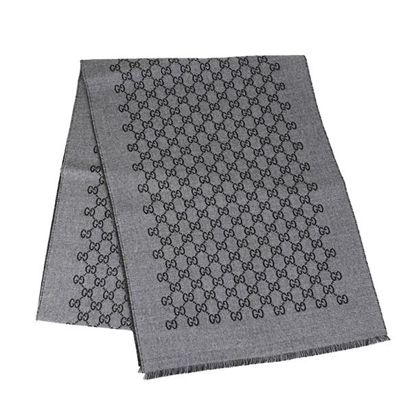並行輸入 グッチ マフラー・ストール ダークグレー GUCCI 391246 4G200 1160 ...