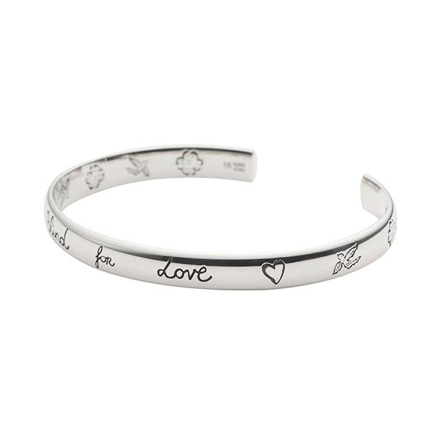 並行輸入 グッチ ブレスレット GUCCI ブラインド フォー ラブ 455242 J8400 07...