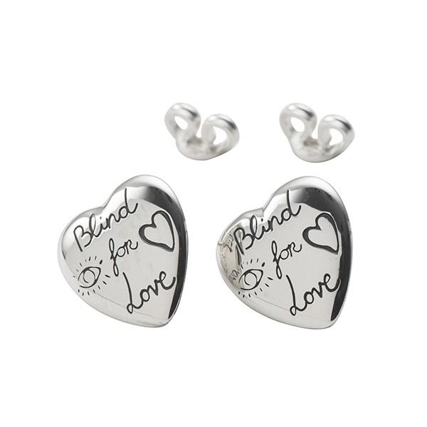 並行輸入 グッチ ピアス シルバー GUCCI 455255 J8400 0701 爆買