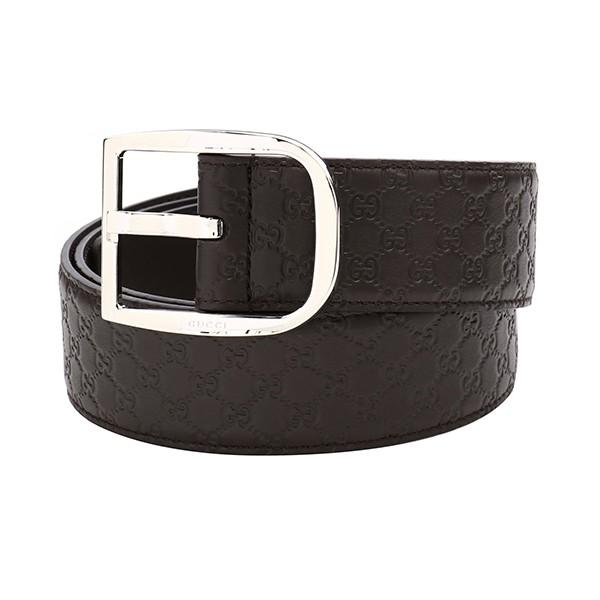 並行輸入 グッチ ベルト 90cm 449716 BMJ0N 2044 ブラウン/シルバー 爆買