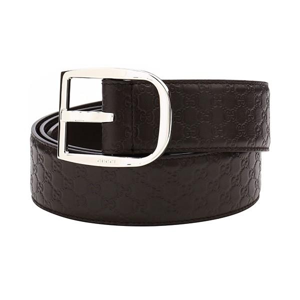 並行輸入 グッチ ベルト 95cm 449716 BMJ0N 2044 ブラウン/シルバー 爆買