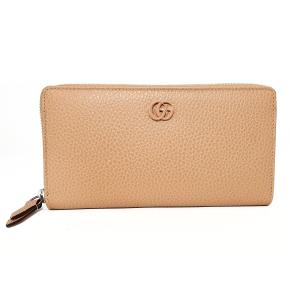 美品　GUCCI 長財布 GUCCI グッチ 428740 DJ20T 1000 NERO ブラック GGマーモント 二