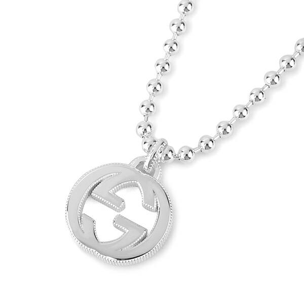 並行輸入 グッチ ネックレス GUCCI インターロッキングG 479217 J8400 8106ユ...