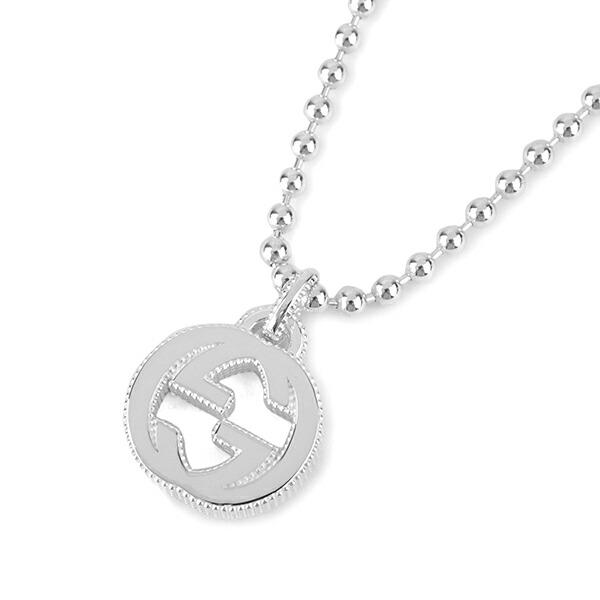 並行輸入 グッチ ネックレス GUCCI インターロッキングG 479219 J8400 8106ユ...