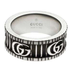 『GWスペシャル最大10,000円OFFクーポンあり』グッチ リング GUCCI ダブルG 551899 J8400 0811｜ブランドストリートリング