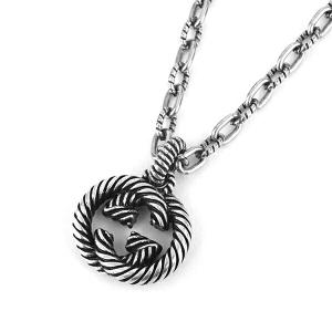 GUCCI グッチ ネックレス インターロッキングG 678651 J8400