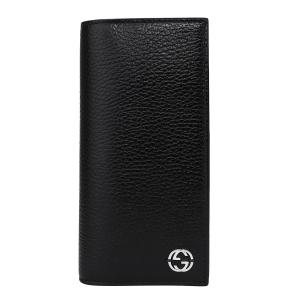 GUCCI グッチ マイクロシマ　レザー長財布　外箱付　449396BMJ1G GUCCI - グッチ GUCCI 財布 レディース メンズ ブランド