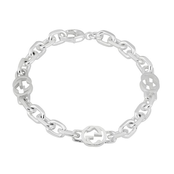 並行輸入 グッチ ブレスレット GUCCI インターロッキングG 620798 J8400 8106...