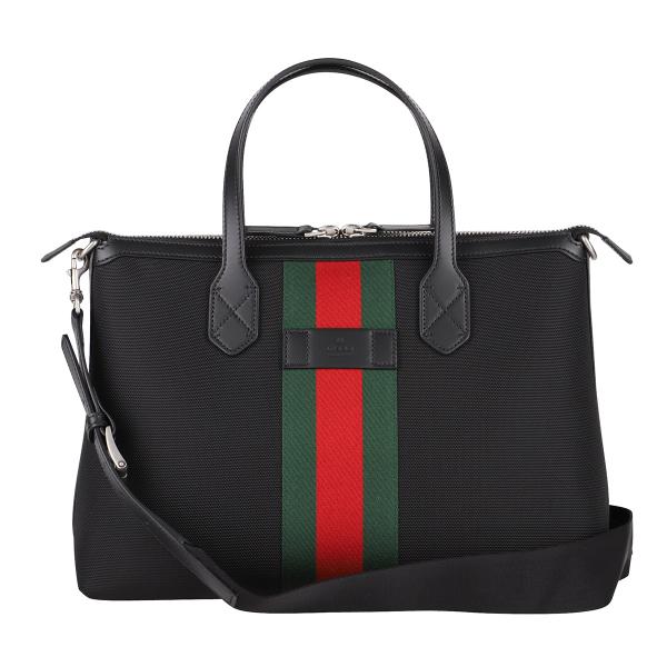 並行輸入 グッチ トートバッグ GUCCI ウェブ＆ストライプ 630923 KWT7N 1060ユ...