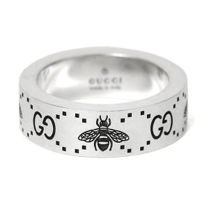 『最大5000円クーポン対象』グッチ リング GUCCI GG＆ビー 728389 J8400 0728｜brstring