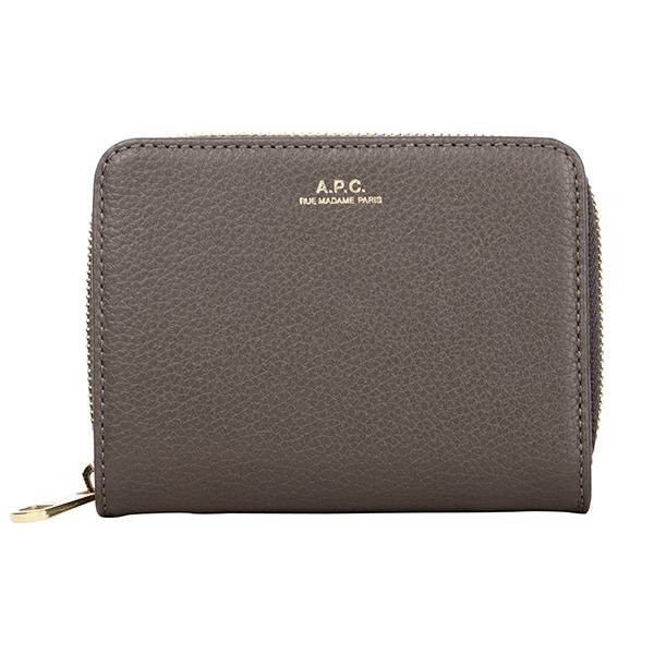 並行輸入 アーペーセー 2つ折り財布 A.P.C. エマニュエル PXBLH F63029 LAAユ...