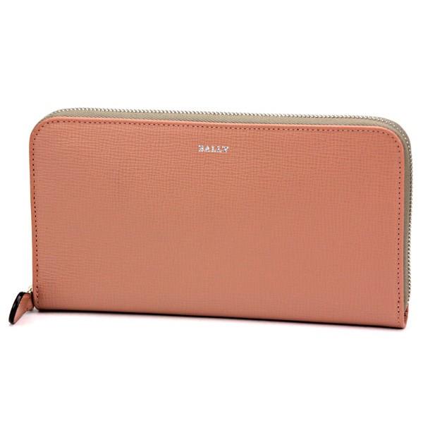 並行輸入 バリー 長財布(ラウンドファスナー) GROSVENOR 6191747 ピンク 爆買