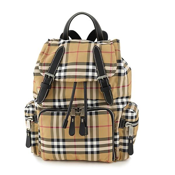 並行輸入 バーバリー  リュックサック ヴィンテージチェック 8006724 A2442 イエローブ...