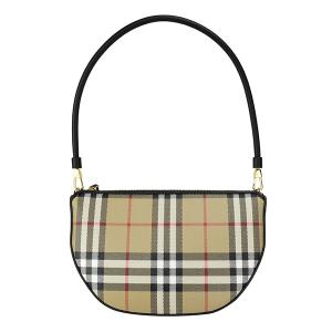 【未使用品】　バーバリーロンドン　ポーチ　パーティバッグ　ホースロゴ　キャンバス BURBERRY（バーバリー） ショルダーバッグ ミニバッグ フォンポーチ