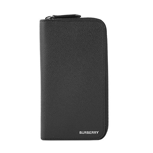 並行輸入 バーバリー  長財布(ラウンドファスナー) グレイニーレザー 8014650 A1189 ...