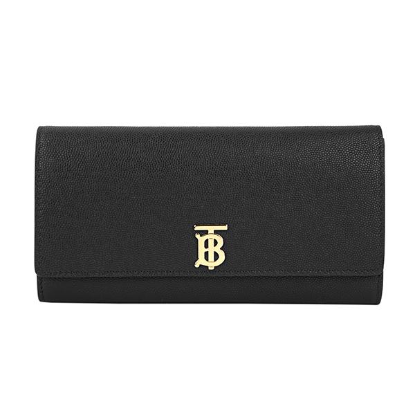 並行輸入 バーバリー  長財布 ティービー ハードウェアグレイニー 8018938 A1189 ブラ...
