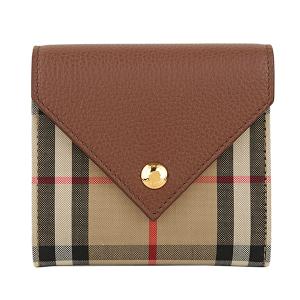 美品　バーバリー　折財布　レザー　PVC　チェック　財布 楽天市場】【財布】BURBERRY バーバリー ノバチェック Wホック 2