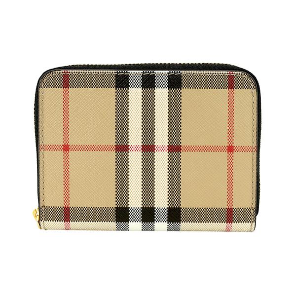 並行輸入 バーバリー コインケース BURBERRY ヴィンテージチェック＆レザー 8058017 ...