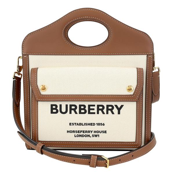 並行輸入 バーバリー ショルダーバッグ BURBERRY ロゴプリント 8039361 A1395レ...
