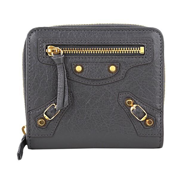 並行輸入 バレンシアガ 2つ折り財布 グレー BALENCIAGA 310699 D940G 111...