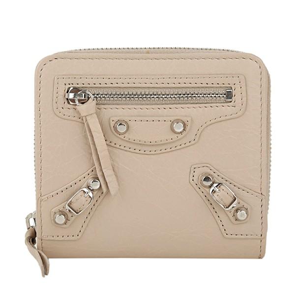 並行輸入 バレンシアガ  2つ折り財布 クラシック 310699 D940N 2730 ベージュ 爆...