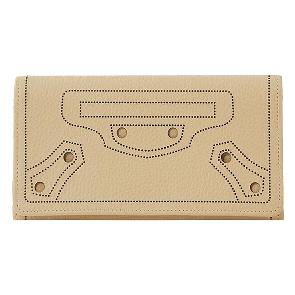 並行輸入 バレンシアガ  長財布 ブラックアウト 443520 DQ0IN 9606 ベージュ 爆買