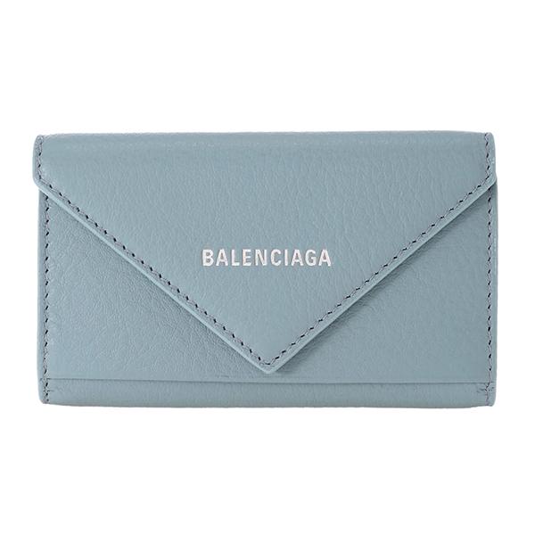 並行輸入 バレンシアガ  キーケース エッセンシャル 499204 DLQ0N 4005 ライトブル...