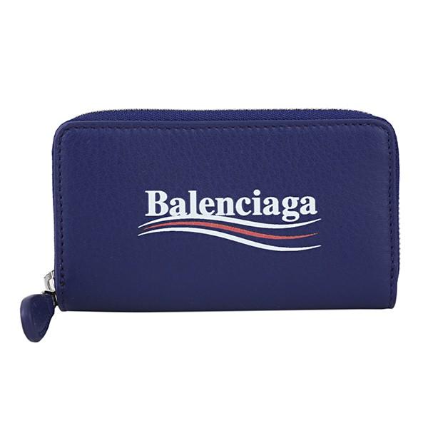 並行輸入 バレンシアガ カードケース ブルー 青 BALENCIAGA 516373 DLQ9N 4...