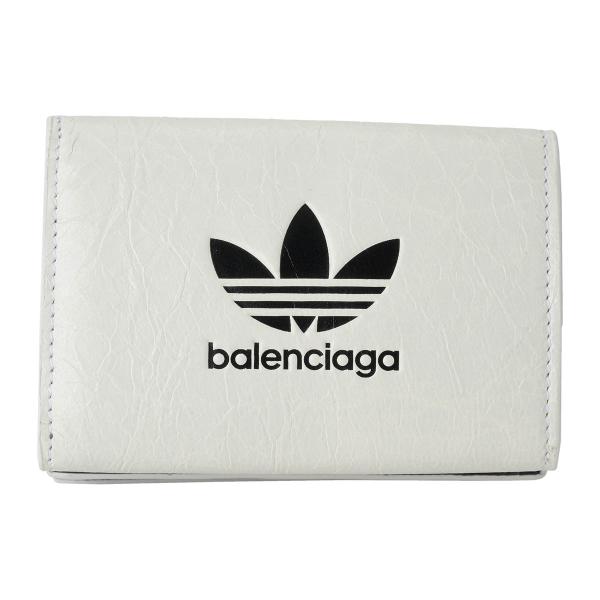 並行輸入 バレンシアガ 3つ折り財布 BALENCIAGA バレンシアガ×アディダス 721893 ...