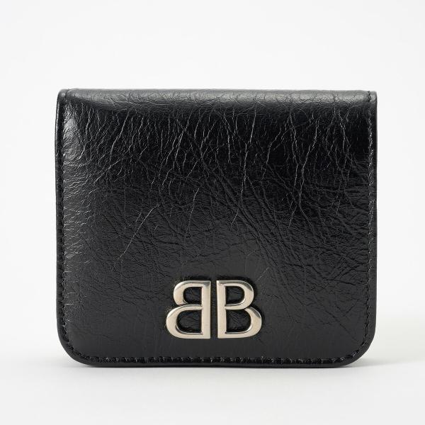 並行輸入 バレンシアガ 2つ折り財布 BALENCIAGA モナコ 765459 2AAYP 100...