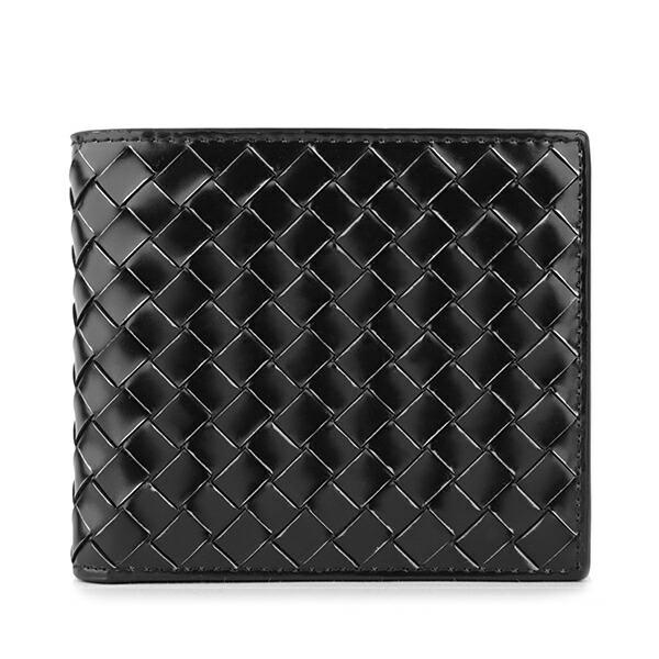 並行輸入 ボッテガヴェネタ 2つ折り財布 BOTTEGA VENETA イントレチャート バイフォー...