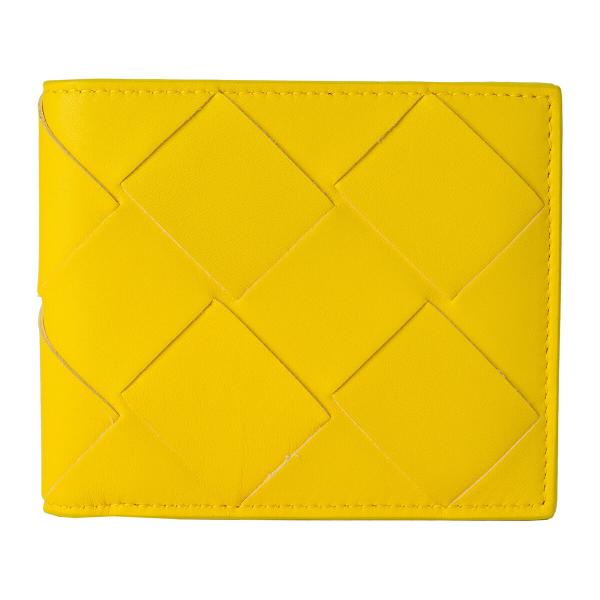 並行輸入 ボッテガヴェネタ 2つ折り財布 BOTTEGA VENETA マキシイントレチャート バイ...