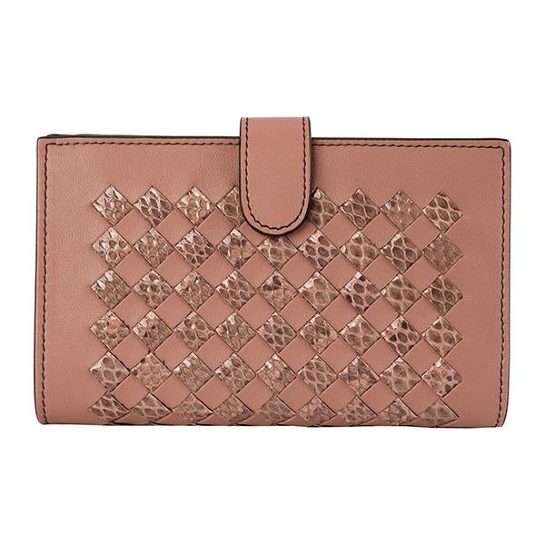並行輸入 ボッテガヴェネタ 2つ折り財布 BOTTEGA VENETA イントレチャート アイヤーズ...