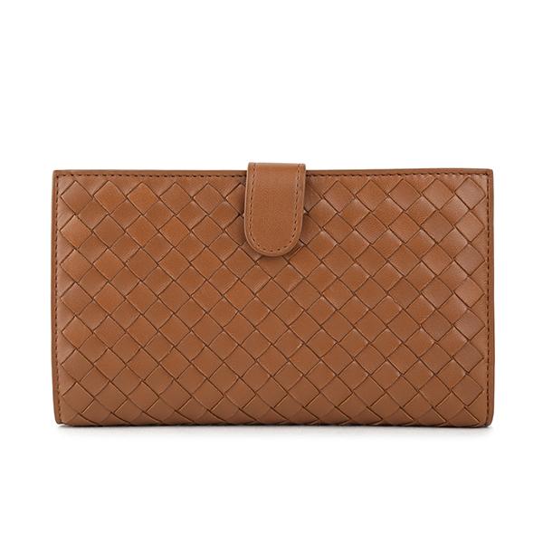 並行輸入 ボッテガヴェネタ  2つ折り財布 イントレチャート 132357 V001N 2501 ブ...