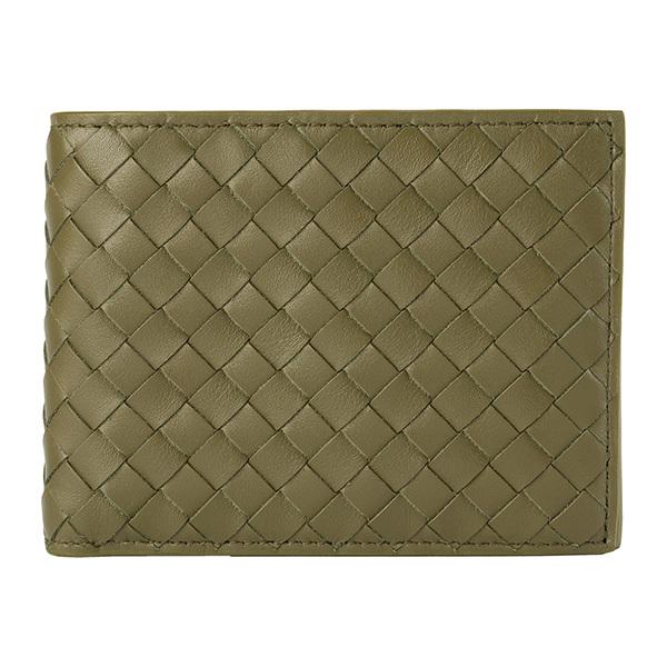 並行輸入 ボッテガヴェネタ 2つ折り財布 BOTTEGA VENETA イントレチャート バイフォー...