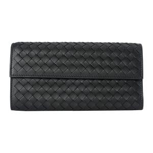 専用IC確認　 ボッテガ　長財布　マキシ イントレチャート　レザー　黒　緑 bottega veneta 長財布 イントレチャート 黒色 - メルカリ