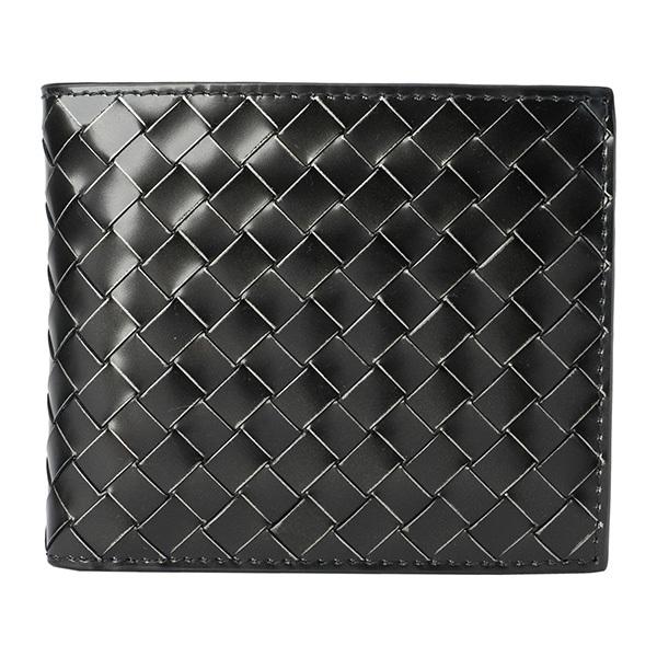 並行輸入 ボッテガヴェネタ 2つ折り財布 BOTTEGA VENETA イントレチャート バイフォー...
