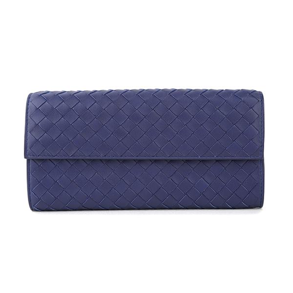 並行輸入 ボッテガヴェネタ  長財布 イントレチャート 261995 V001N 4114 アトラン...