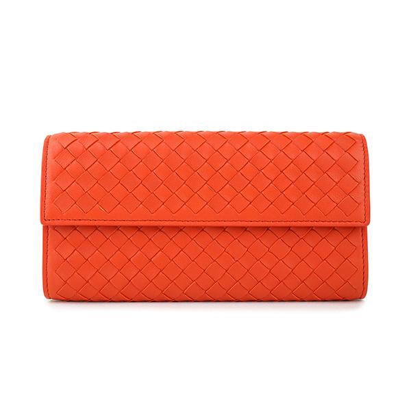 並行輸入 ボッテガヴェネタ 長財布 BOTTEGA VENETA イントレチャート コンチネンタルウ...