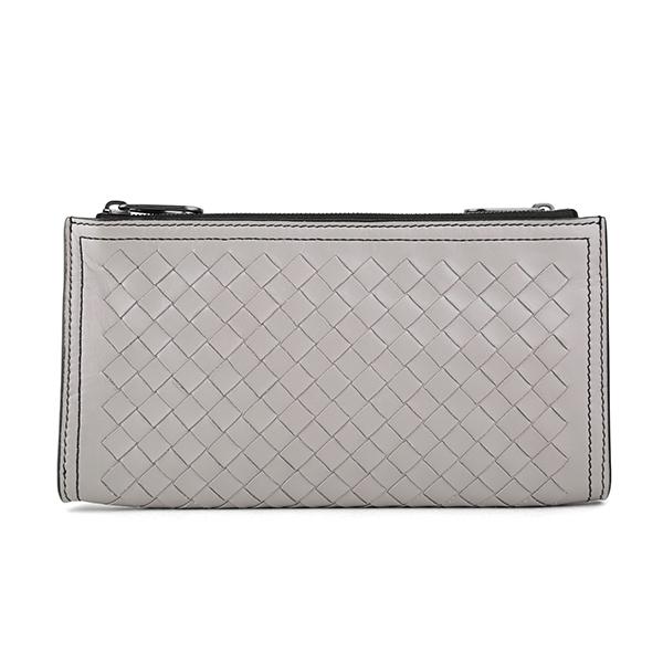 並行輸入 ボッテガヴェネタ  長財布 イントレチャート 513755 VQ131 1498 グレー ...